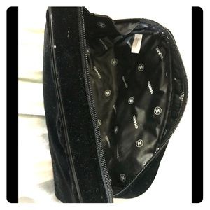 Chanel makeup bag
